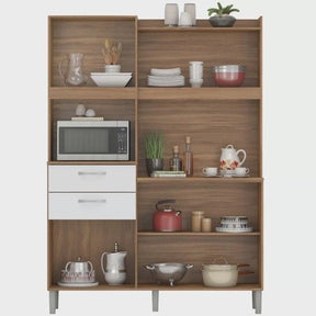 Armário de Cozinha 6 Portas 2 Gavetas Harmonia