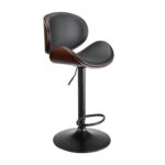 Banqueta Giratória Preta