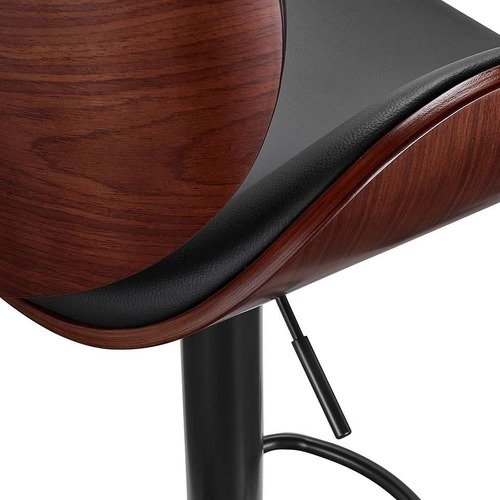 Banqueta Giratória Preta