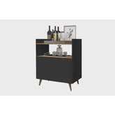 Buffet 2 Portas 1 Nicho 1 Prateleira Suiça