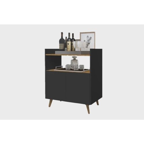 Buffet 2 Portas 1 Nicho 1 Prateleira Suiça