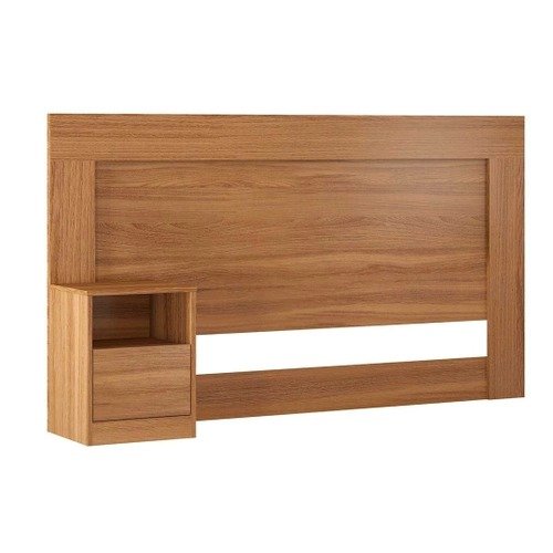 Cabeceira Box Casal London cMesa Branco