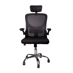 Cadeira De Escritório Efa Working Preta Cor Preto Material Do Estofamento