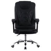 Cadeira de Escritório Presidente Base Cromada com Rodinha Preta – CPF04-P