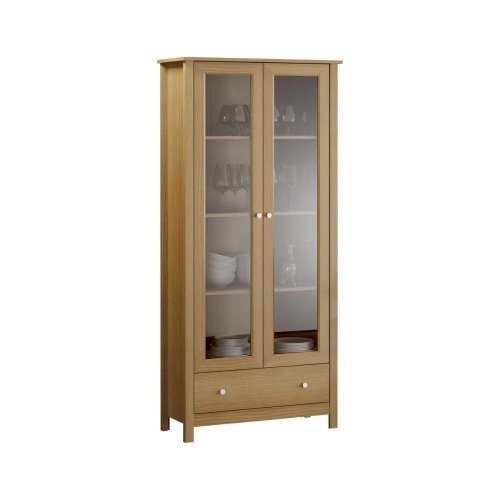 Cristaleira 2 Portas 1 Gaveta E-954 Diamond