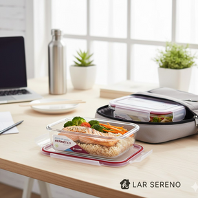 Kit 15 Potes de Vidro + 10 Copos Aruba de Brinde